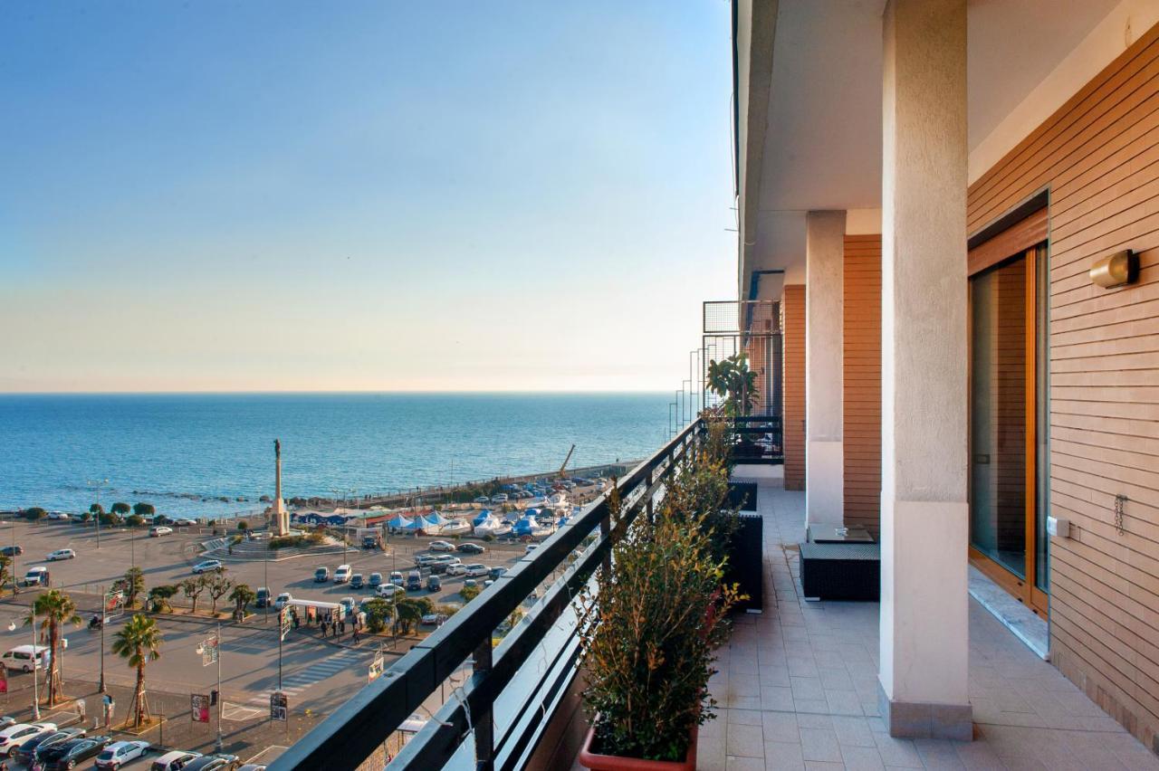 Mareluna Penthouse - Luxury Suites Salerno Exterior foto